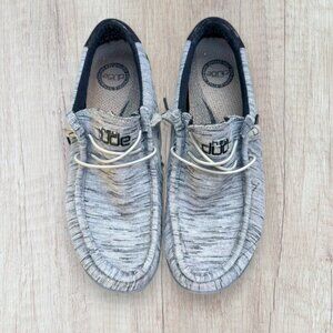 HEY DUDE Wally Free Stretch Rock Loafer Casual Lightweight Stretch Comfort Shoes